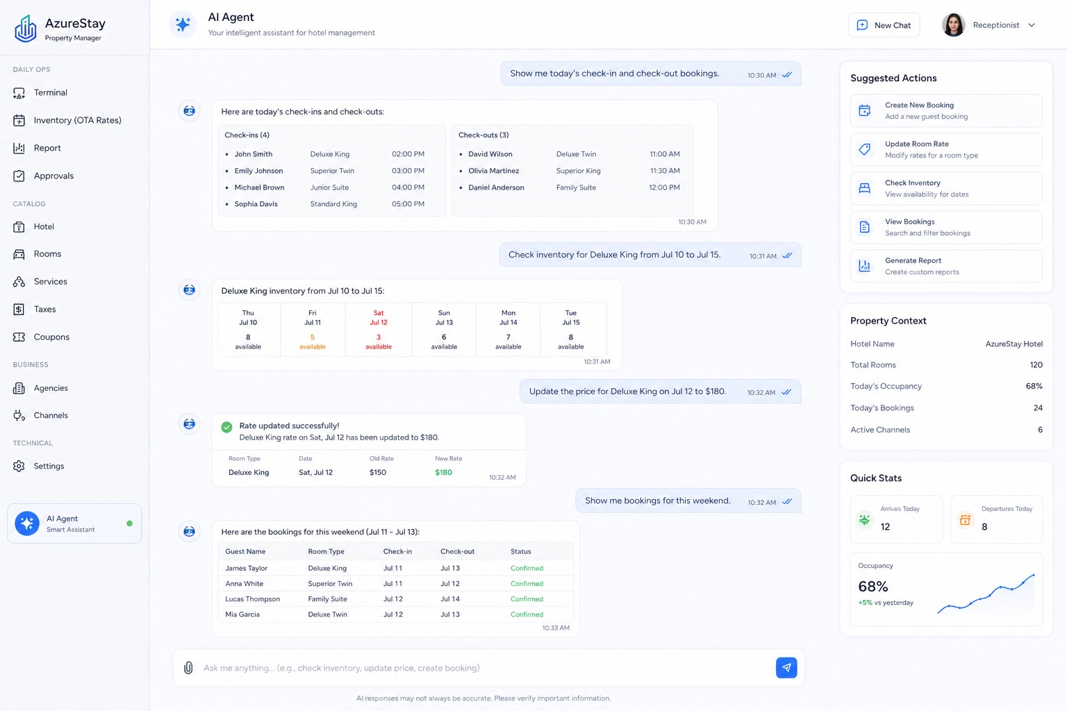 OpenTravel AI Agent workspace